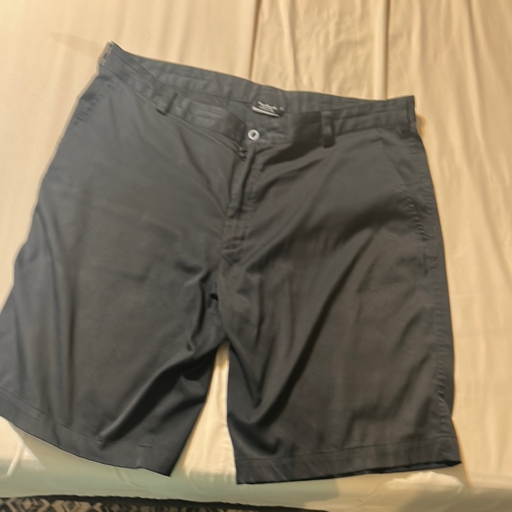 Nike Black Flat Front Shorts Classic Design